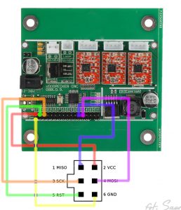 Flashing new bootloader to Woodpecker CNC – Sauron's TrashPage